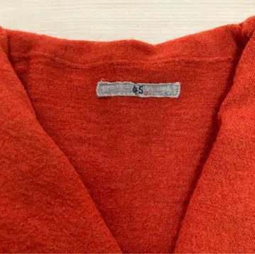 45R 45R 융모 니트 가디건