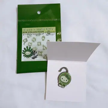 일본관 죠 키티 핀 배지 우치와히게무시속 기가스종