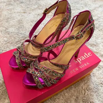 케이트 스페이드 비쥬 하이힐 6.5