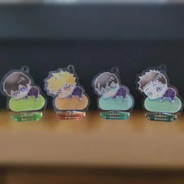 블루 록 하구미츠 미니 아크릴 키링 스탠드