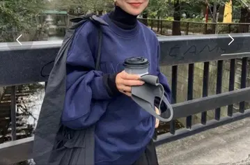 [ y/m by 무라오카 미사토 ] 자수 로고 맨투맨