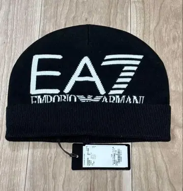 미사용 아르마니 EA7 니트 모자