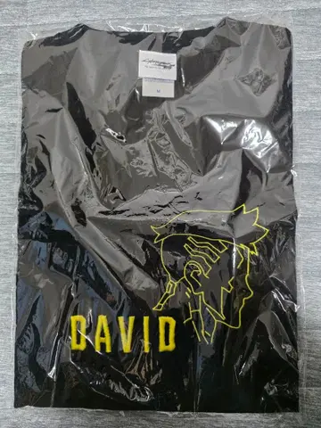 사이버 펑크 엣지 러너즈 티셔츠 데이비드 M 사이즈