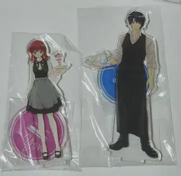 새벽의 연화 콜라보 카페 아크릴 스탠드 요나 하크 2개 세트