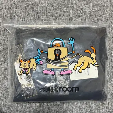 볼트룸x블루 록 콜라보 후드티 나기 BLK 사이즈 L