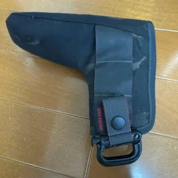 BRIEFING 퍼터용 골프헤드커버 블랙/카모플라쥬