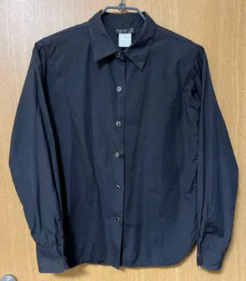 [ agnes b. ] 빈티지 셔츠 블랙 사이즈 1