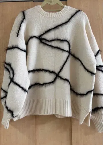 Discoat 멜란지 얀 니트 풀오버