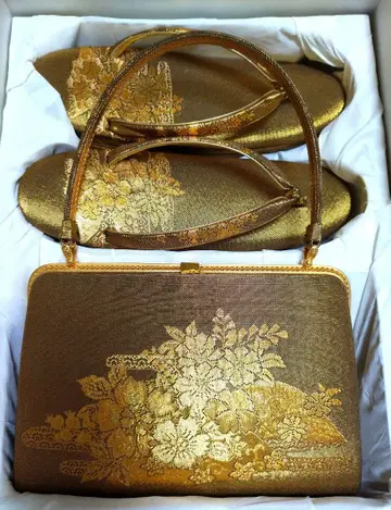 순수 실크 사카니시 백과 조리 USED