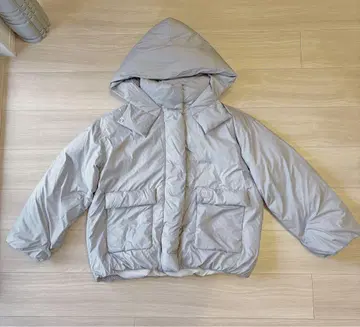 Emmi 후디 다운 자켓 색스 블루