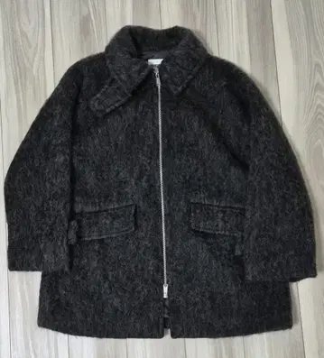 DISPATCHER NO.8 샤기 코트 그레이