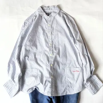 LAURA ASHLEY HOME 로라 애슐리 홈 라운드 카라 셔츠 자수