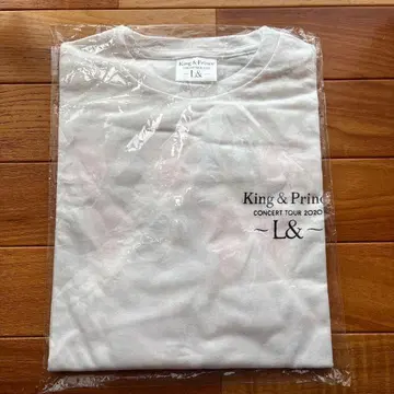 미개봉 새상품 King & Prince 2020 L& 콘서트 투어 T셔츠