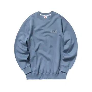 mahagrid OVAL LOGO SWEATSHIRT [BLUE] M