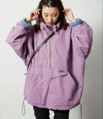 FREAK'S STORE 하프 지퍼 플리스 아노락 후드티 프리