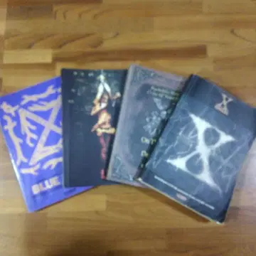 X JAPAN (X) 밴드 스코어 4권 묶음 세트