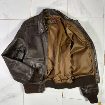 schott 샷 A-2 플라이트 가죽 자켓