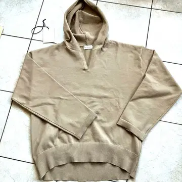 BARNYARDSTORM 후드 부착 베이지 풀오버