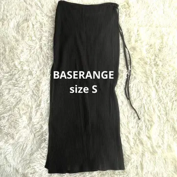 미사용 새상품 택 포함 BASERANGE BRIG SKIRT 롱 스커트