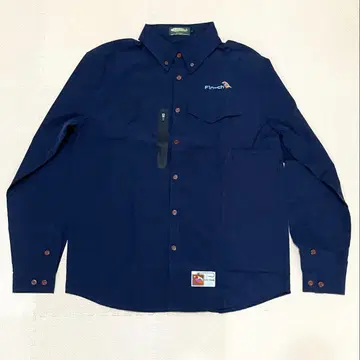 Fin-ch 네이비 긴팔 셔츠