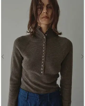 [ 미개봉 ] 2way 네이비 풀오버 하이넥 니트