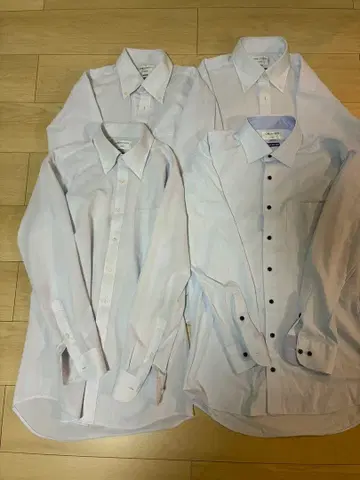 오리히카 슈퍼 논아이롱 긴팔 와이셔츠 4종 세트