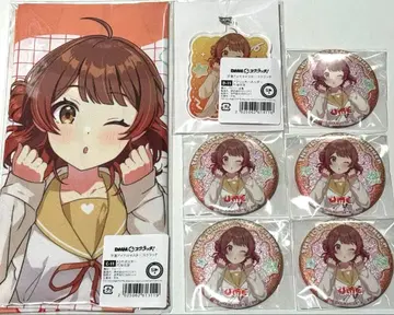 하나우미 유메 학원 아이돌 마스터 DMM 스크래치 C+D+E상 7종 세트