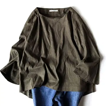 JOURNAL STANDARD relume 스웨이드 셔츠 루즈핏