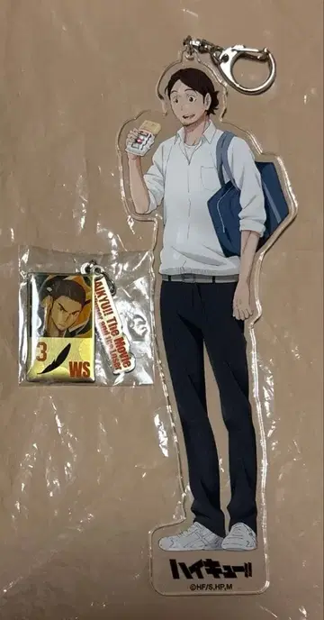 하이큐!! 애니메이트 카페 BIG 아크릴 키링 외 아즈마네 아사히