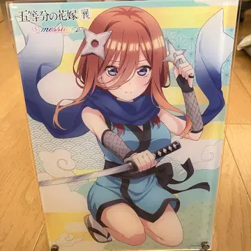 5등분의 신부 나카노 미쿠 아크릴 보드