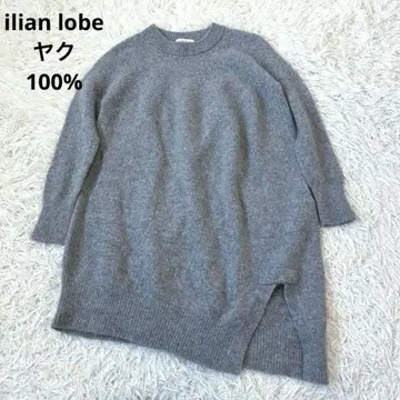 ilian lobe 이일리안 로브 야크 100% 니트 원피스