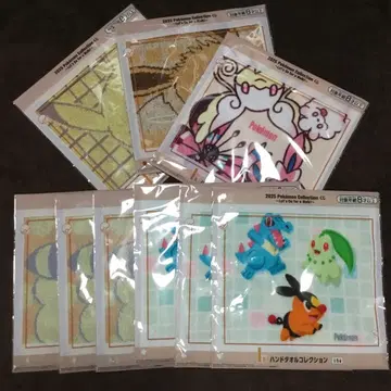 포켓몬 제일복권 핸드 타월 컬렉션