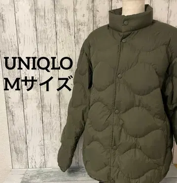 [새상품급] 유니클로 울트라 라이트 다운 퀼팅 올리브 M사이즈