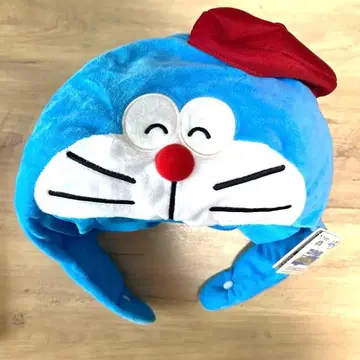 영화 도라에몽 진구의 그림 세계 이야기 봉제 인형 모자