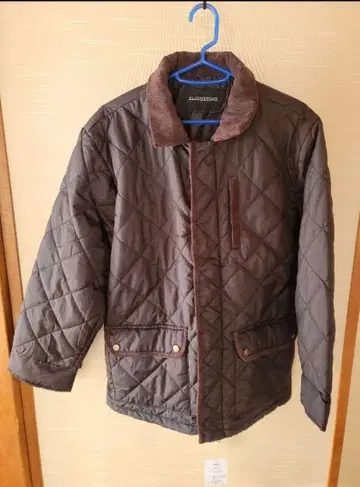 블랙 퀼팅 자켓