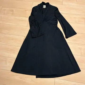 시빌라 Sybilla 다크 그린 울 롱 가디건 M 사이즈