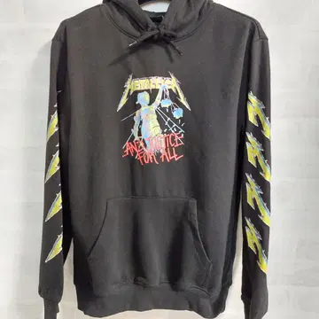 H&M 메탈리카 맨투맨 후드티 XS Metallica 밴딩