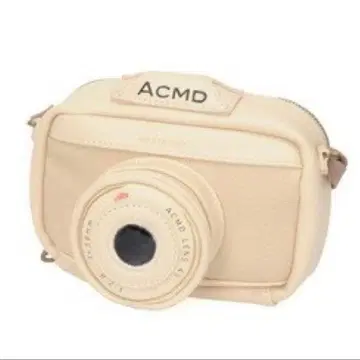 ACMD 카메라형 숄더백 파우치 베이지