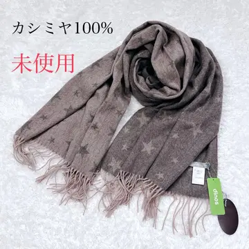 [ 새상품 ] 택 포함 미사용 다마 컬렉션 캐시미어 100% 대형 스톨