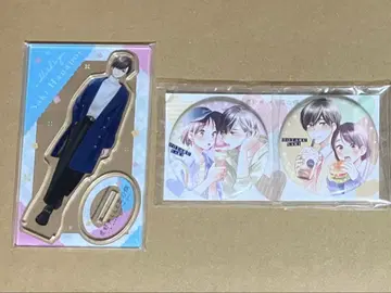 하나노이 군과 사랑의 병 아크릴 스탠드 캔뱃지 응모자 전원 선물