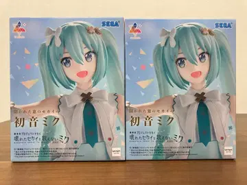 Luminasta 열린 창의 세계 하츠네 미쿠 피규어 2개 세트