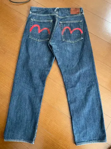 EVISU 빨간 귀 데님