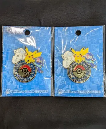 포켓몬 센터 SAPPORO 삿포로 로고 핀즈 x 2 3