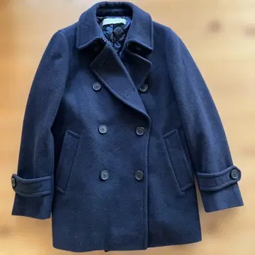 (UNITED ARROWS) P코트 네이비 36 (S 사이즈)