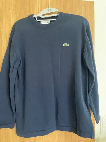 LACOSTE 네이비 스웨터 US S
