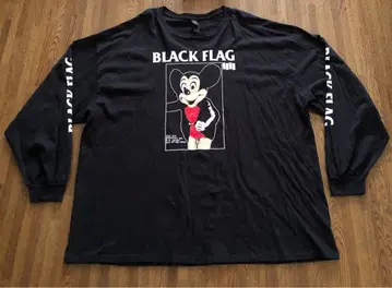 BLACK FLAG 롱 T BIG 사이즈