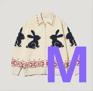 풀 집업 니트 자켓 by rokh 토끼 GU