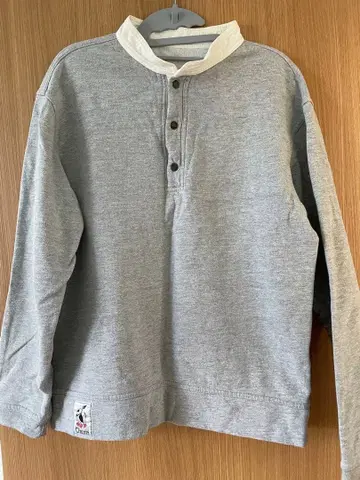 Chums 그레이 허리케인 탑 트레이닝복 US S 일본 M 사이즈