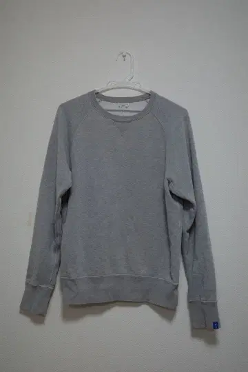 LOOPWHEELER 루프 휠러 그레이 맨투맨 SMALL