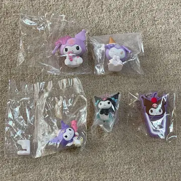 산리오 쿠로미 가챠가챠 피규어 키링 메지루시 액세서리